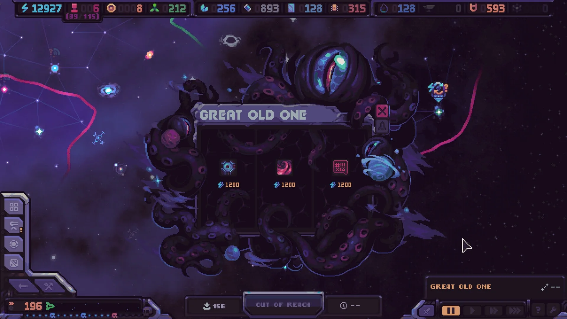 Hull Rupture Great Old One event offering artifact choices