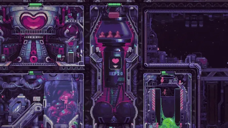Animated Hull Rupture modifiers showcase with upgrade effects applied to ship modules